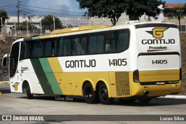 Empresa Gontijo de Transportes 14105 na cidade de Natal, Rio Grande do Norte, Brasil, por Lucas Silva. ID da foto: 7721160.