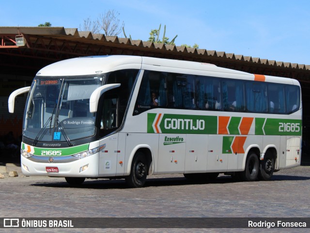 Empresa Gontijo de Transportes 21685 na cidade de Vitória da Conquista, Bahia, Brasil, por Rodrigo Fonseca. Número da foto: #7719714.