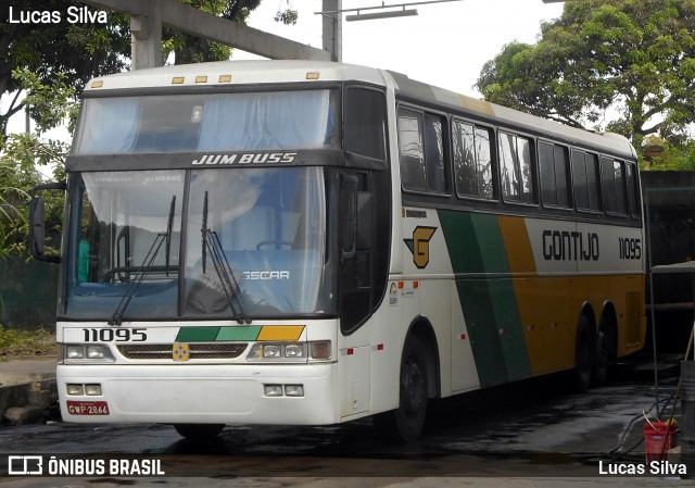 Empresa Gontijo de Transportes 11095 na cidade de Recife, Pernambuco, Brasil, por Lucas Silva. Número da foto: #7720627.
