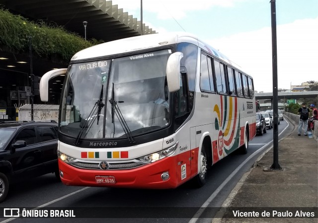 Transmoreira 580 na cidade de Belo Horizonte, Minas Gerais, Brasil, por Vicente de Paulo Alves. Número da foto: #7722049.