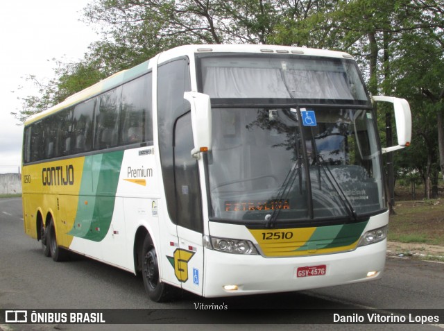 Empresa Gontijo de Transportes 12510 na cidade de Teresina, Piauí, Brasil, por Danilo Vitorino Lopes. ID da foto: 7719911.