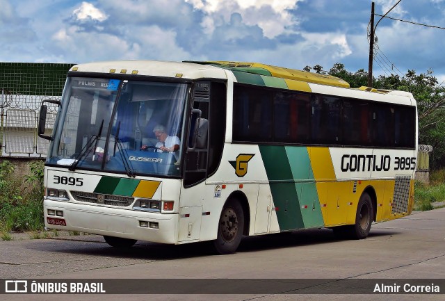 Empresa Gontijo de Transportes 3895 na cidade de Recife, Pernambuco, Brasil, por Almir Correia. ID da foto: 7722626.