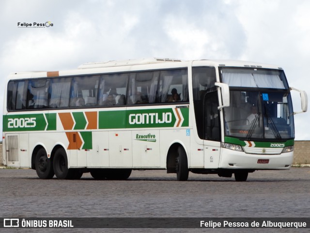 Empresa Gontijo de Transportes 20025 na cidade de Vitória da Conquista, Bahia, Brasil, por Felipe Pessoa de Albuquerque. ID da foto: 7719439.