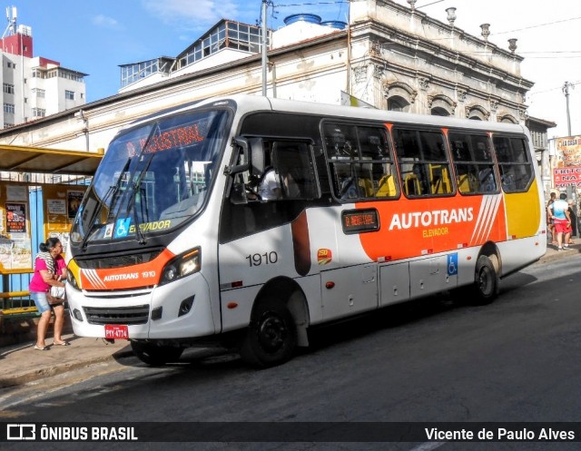 Autotrans > Turilessa 1910 na cidade de Itaúna, Minas Gerais, Brasil, por Vicente de Paulo Alves. Número da foto: #7720009.