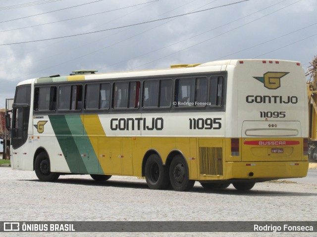 Empresa Gontijo de Transportes 11095 na cidade de Messias, Alagoas, Brasil, por Rodrigo Fonseca. Número da foto: #7719666.