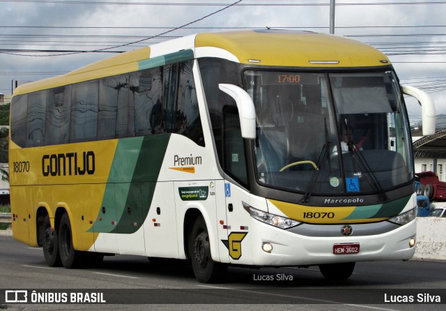 Empresa Gontijo de Transportes 18070 na cidade de Caruaru, Pernambuco, Brasil, por Lucas Silva. Número da foto: #7721354.