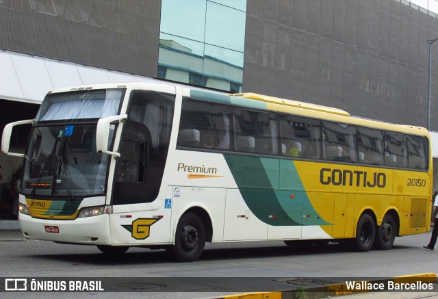 Empresa Gontijo de Transportes 20150 na cidade de Rio de Janeiro, Rio de Janeiro, Brasil, por Wallace Barcellos. ID da foto: 7719838.