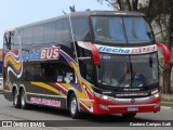 Flecha Bus 9906 na cidade de Imbituba, Santa Catarina, Brasil, por Gustavo Campos Gatti. ID da foto: :id.