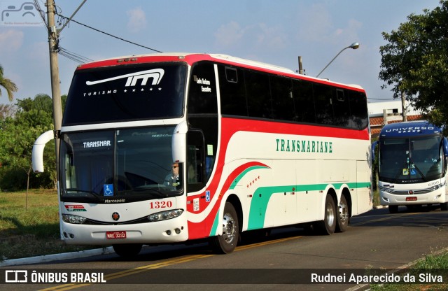 Transmariane Turismo 1320 na cidade de Holambra, São Paulo, Brasil, por Rudnei Aparecido da Silva. ID da foto: 7722860.