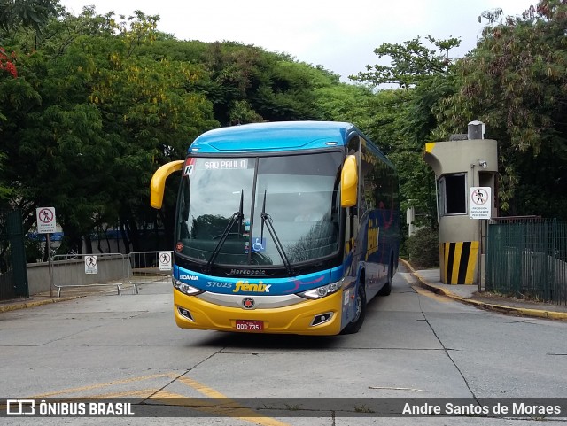 Rápido Expresso Fênix Viação 37025 na cidade de São Paulo, São Paulo, Brasil, por Andre Santos de Moraes. ID da foto: 7725435.