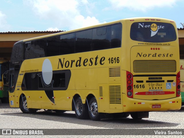 Viação Nordeste 1616 na cidade de Natal, Rio Grande do Norte, Brasil, por Vieira Santos. Número da foto: #7726080.