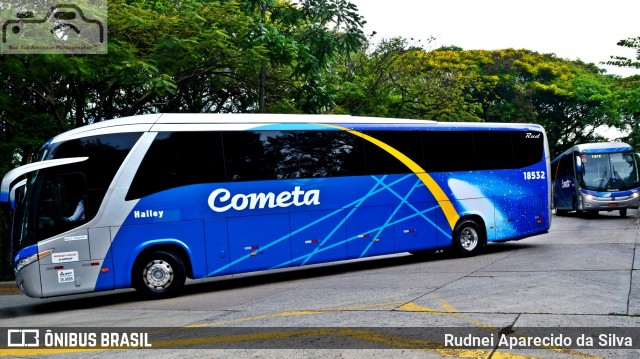 Viação Cometa 18532 na cidade de São Paulo, São Paulo, Brasil, por Rudnei Aparecido da Silva. ID da foto: 7724383.