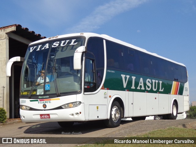 Viasul - Auto Viação Venâncio Aires 1550 na cidade de Venâncio Aires, Rio Grande do Sul, Brasil, por Ricardo Manoel Limberger Carvalho. ID da foto: 7723199.