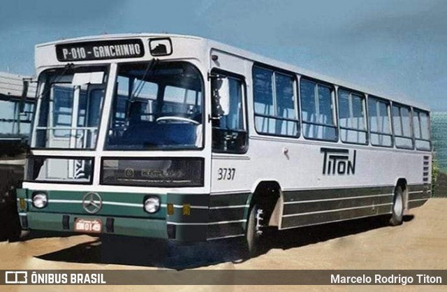 Titon Turismo 3737 na cidade de Campos Novos, Santa Catarina, Brasil, por Marcelo Rodrigo Titon. Número da foto: #7725370.