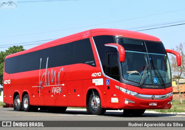 DMR Viagens 4010 na cidade de Holambra, São Paulo, Brasil, por Rudnei Aparecido da Silva. ID da foto: 7722788.