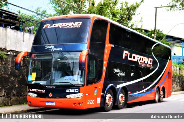 Floriano Turismo 2120 na cidade de Petrópolis, Rio de Janeiro, Brasil, por Adriano Duarte. ID da foto: 7726668.