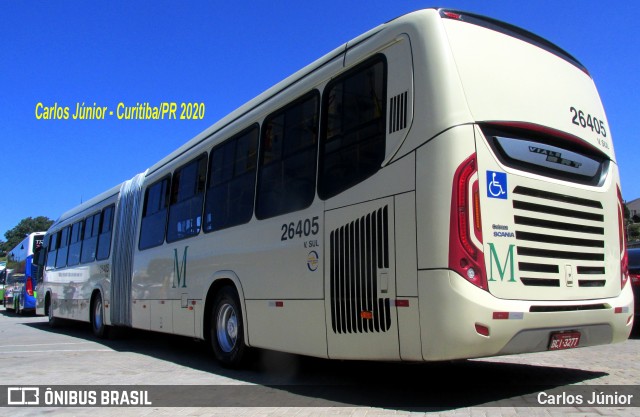 Viação do Sul 26405 na cidade de Curitiba, Paraná, Brasil, por Carlos Júnior. Número da foto: #7726701.