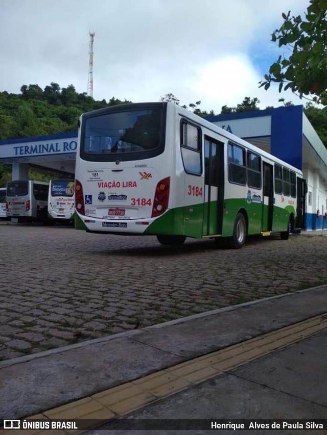 Viação Lira 3184 na cidade de Cabreúva, São Paulo, Brasil, por Henrique Alves de Paula Silva. ID da foto: 7722925.