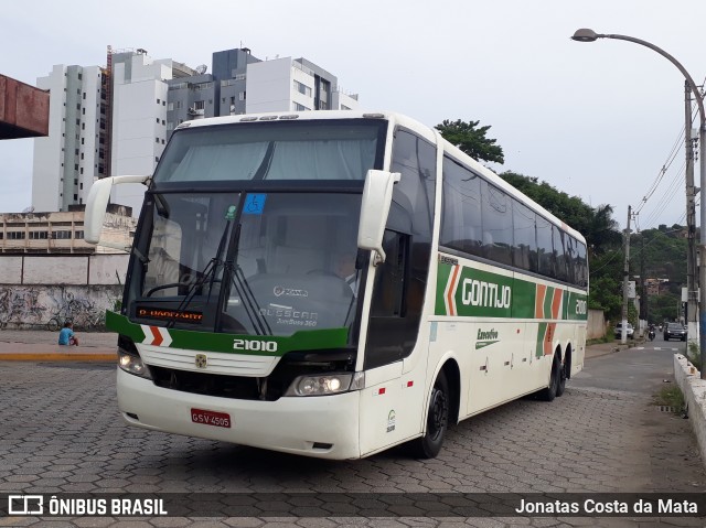Empresa Gontijo de Transportes 21010 na cidade de Coronel Fabriciano, Minas Gerais, Brasil, por Jonatas Costa da Mata. Número da foto: #7723152.