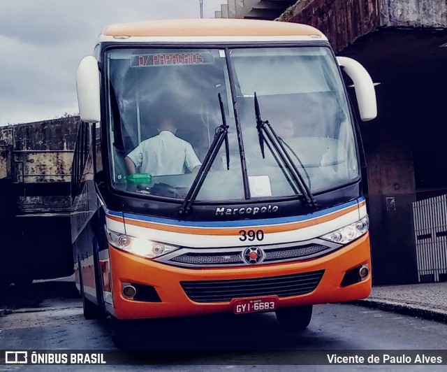 Viação Sertaneja 390 na cidade de Belo Horizonte, Minas Gerais, Brasil, por Vicente de Paulo Alves. ID da foto: 7726790.