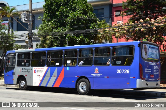 Auto Viação Urubupungá 20.726 na cidade de Osasco, São Paulo, Brasil, por Eduardo Ribeiro. Número da foto: #7726452.