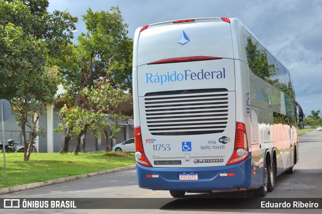 Rápido Federal 11753 na cidade de Brasília, Distrito Federal, Brasil, por Eduardo Ribeiro. Número da foto: #7726500.
