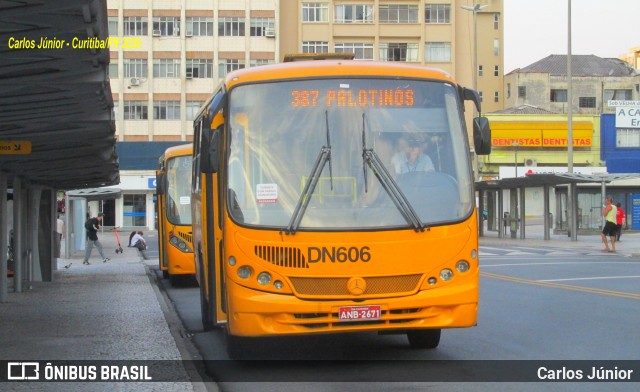 Empresa Cristo Rei > CCD Transporte Coletivo DN606 na cidade de Curitiba, Paraná, Brasil, por Carlos Júnior. ID da foto: 7726541.