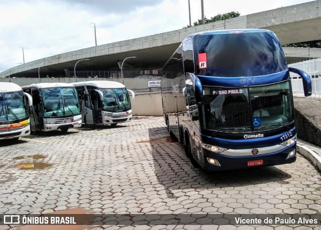 Viação Cometa 17312 na cidade de Belo Horizonte, Minas Gerais, Brasil, por Vicente de Paulo Alves. ID da foto: 7726686.