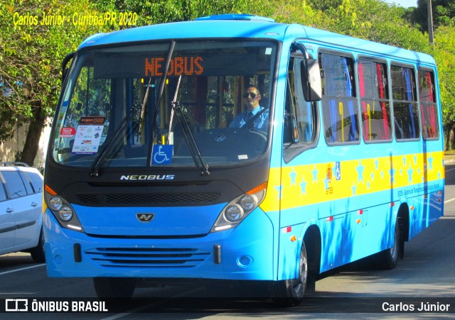 San Marino Neobus 0000 na cidade de Curitiba, Paraná, Brasil, por Carlos Júnior. ID da foto: 7726511.