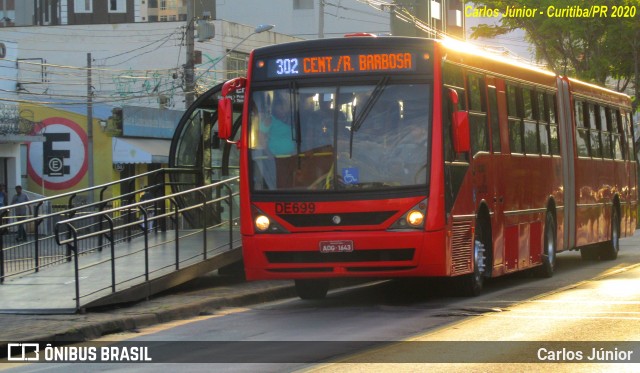 Empresa Cristo Rei > CCD Transporte Coletivo DE699 na cidade de Curitiba, Paraná, Brasil, por Carlos Júnior. ID da foto: 7726645.