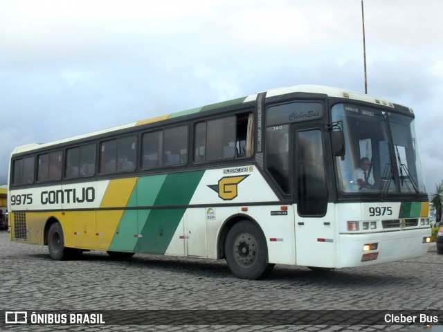 Empresa Gontijo de Transportes 9975 na cidade de Feira de Santana, Bahia, Brasil, por Cleber Bus. ID da foto: 7724816.