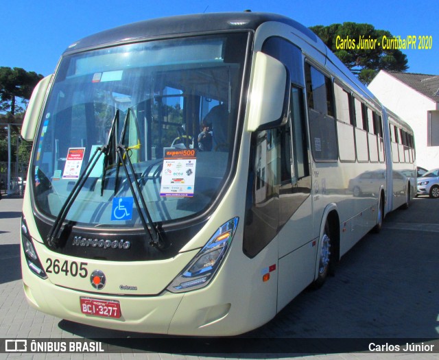 Viação do Sul 26405 na cidade de Curitiba, Paraná, Brasil, por Carlos Júnior. Número da foto: #7726691.