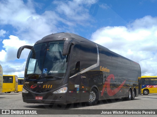 Coletivo Transportes 1511 na cidade de Caruaru, Pernambuco, Brasil, por Jonas Wictor Florêncio Pereira. Número da foto: #7723105.