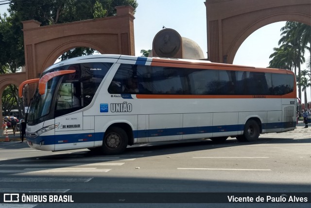 Expresso União 10307 na cidade de Aparecida, São Paulo, Brasil, por Vicente de Paulo Alves. ID da foto: 7726415.