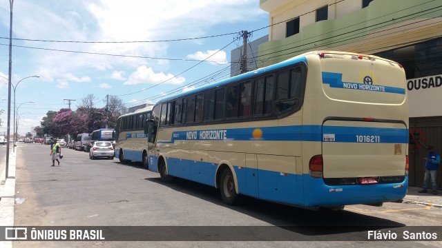 Viação Novo Horizonte 1016211 na cidade de Vitória da Conquista, Bahia, Brasil, por Flávio  Santos. Número da foto: #7723961.