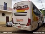 Saritur - Santa Rita Transporte Urbano e Rodoviário 24700 na cidade de Coluna, Minas Gerais, Brasil, por Riquelme Felipe Damas. Número da foto: #:id.