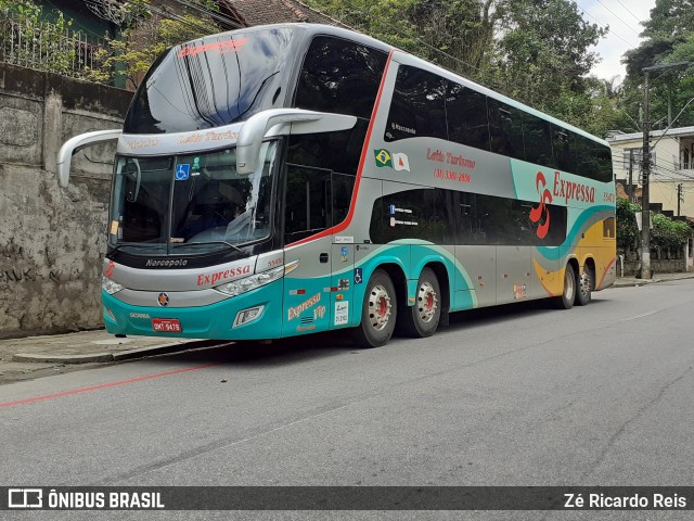 Expressa Turismo 55470 na cidade de Petrópolis, Rio de Janeiro, Brasil, por Zé Ricardo Reis. Número da foto: #7729596.