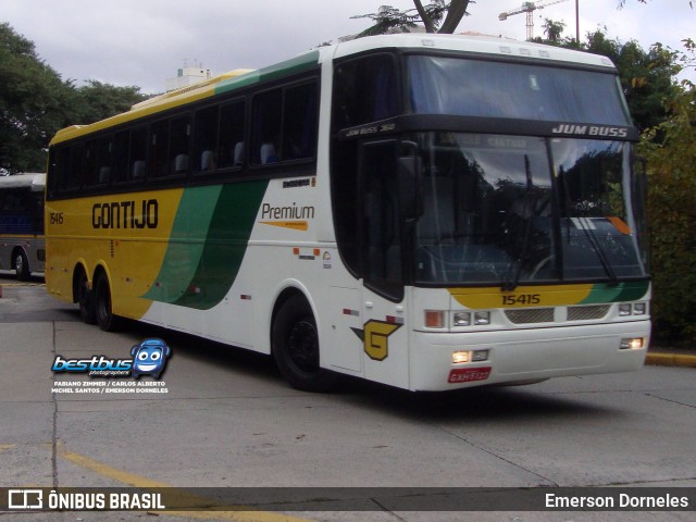 Empresa Gontijo de Transportes 15415 na cidade de São Paulo, São Paulo, Brasil, por Emerson Dorneles. Número da foto: #7728046.