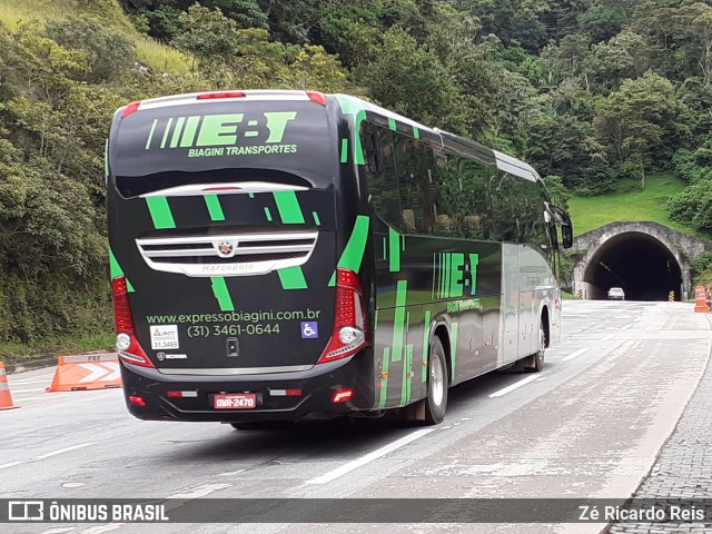 EBT - Expresso Biagini Transportes 2470 na cidade de Petrópolis, Rio de Janeiro, Brasil, por Zé Ricardo Reis. Número da foto: #7729650.