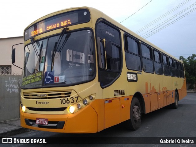 SM Transportes 10637 na cidade de Sabará, Minas Gerais, Brasil, por Gabriel Oliveira. Número da foto: #7730149.