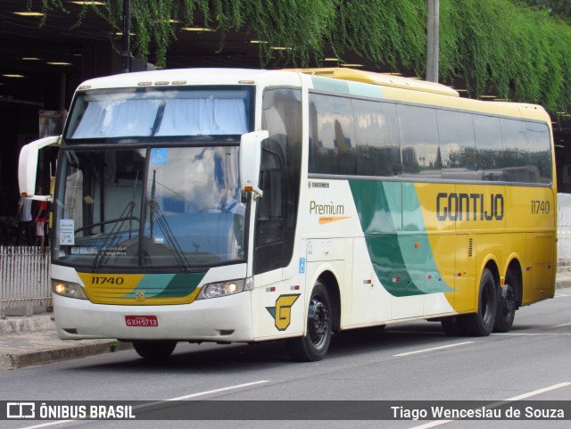 Empresa Gontijo de Transportes 11740 na cidade de Belo Horizonte, Minas Gerais, Brasil, por Tiago Wenceslau de Souza. ID da foto: 7729285.