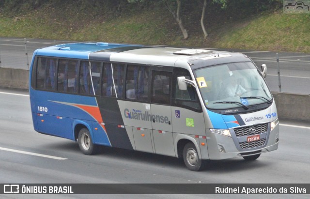 Viação Transguarulhense 1510 na cidade de Arujá, São Paulo, Brasil, por Rudnei Aparecido da Silva. ID da foto: 7729242.