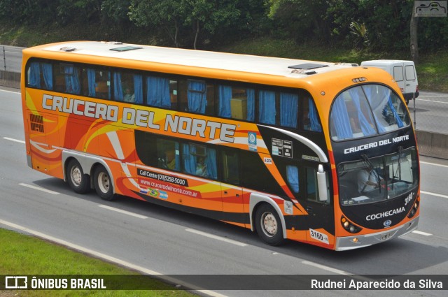 Crucero del Norte 3160 na cidade de Arujá, São Paulo, Brasil, por Rudnei Aparecido da Silva. ID da foto: 7728968.