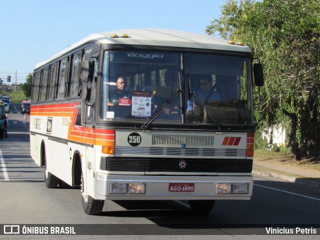 Viação Santana Iapó 250 na cidade de Curitiba, Paraná, Brasil, por Vinicius Petris. ID da foto: 7730507.