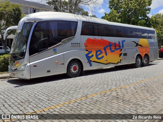 Fertur Turismo 3023 na cidade de Petrópolis, Rio de Janeiro, Brasil, por Zé Ricardo Reis. ID da foto: 7729274.