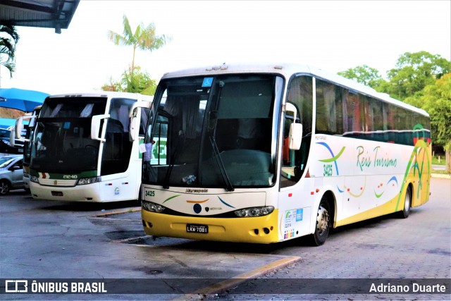 Reis Turismo 3425 na cidade de Paraíba do Sul, Rio de Janeiro, Brasil, por Adriano Duarte. Número da foto: #7730390.