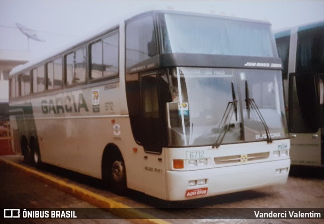 Viação Garcia 6712 na cidade de São Paulo, São Paulo, Brasil, por Vanderci Valentim. ID da foto: 7729302.