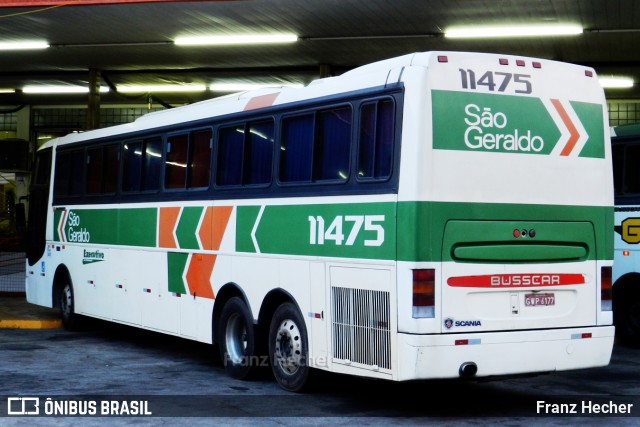 Cia. São Geraldo de Viação 11475 na cidade de João Monlevade, Minas Gerais, Brasil, por Franz Hecher. Número da foto: #7728651.