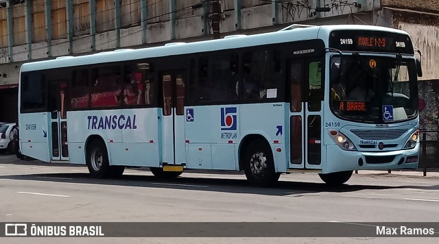 Transcal Sul Transportes Coletivos 24159 na cidade de Porto Alegre, Rio Grande do Sul, Brasil, por Max Ramos. ID da foto: 7728018.