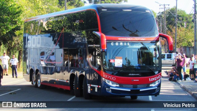 Viação Santana Iapó 3700 na cidade de Curitiba, Paraná, Brasil, por Vinicius Petris. Número da foto: #7730389.